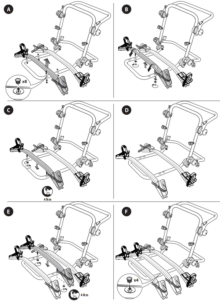 Peruzzo Firenze 660E Rear Bike Carrier - fig11