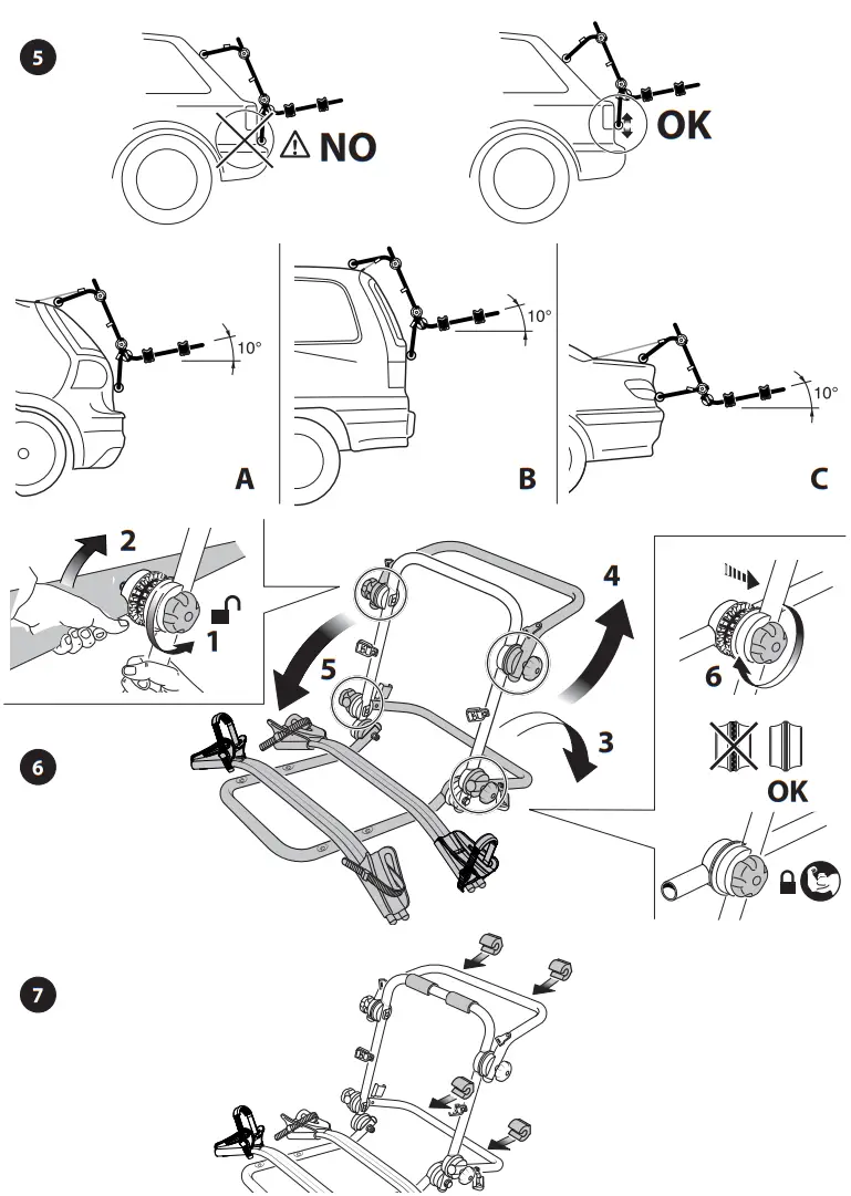Peruzzo Firenze 660E Rear Bike Carrier - fig4