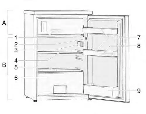 BOSCH Fridge-freezer - Appliance