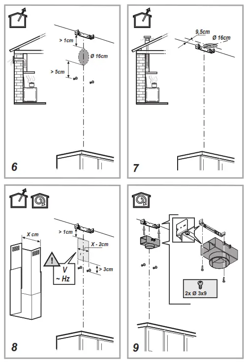 Hotpoint PHC7 7FLBIX 70cm Chimney Cooker Hood - FIG 4
