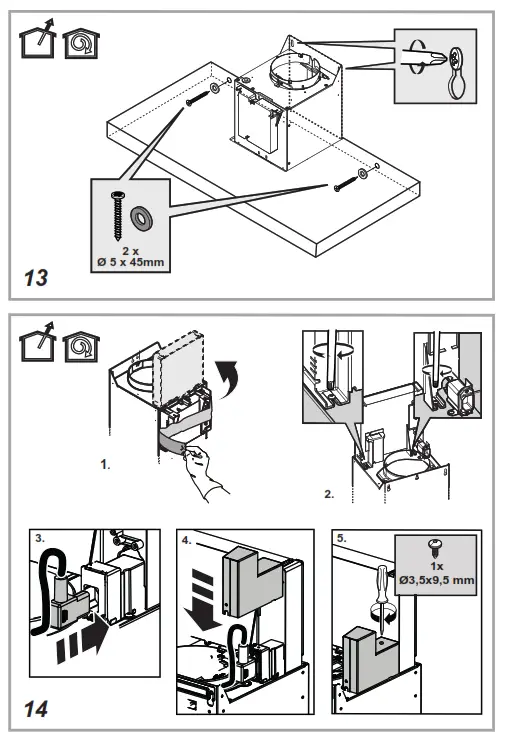 Hotpoint PHC7 7FLBIX 70cm Chimney Cooker Hood - FIG 5
