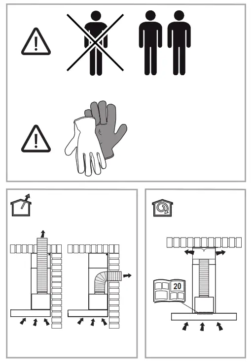 Hotpoint PHC7 7FLBIX 70cm Chimney Cooker Hood - FIG