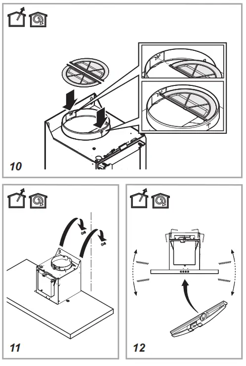 Hotpoint PHC7 7FLBIX 70cm Chimney Cooker Hood - FIG5