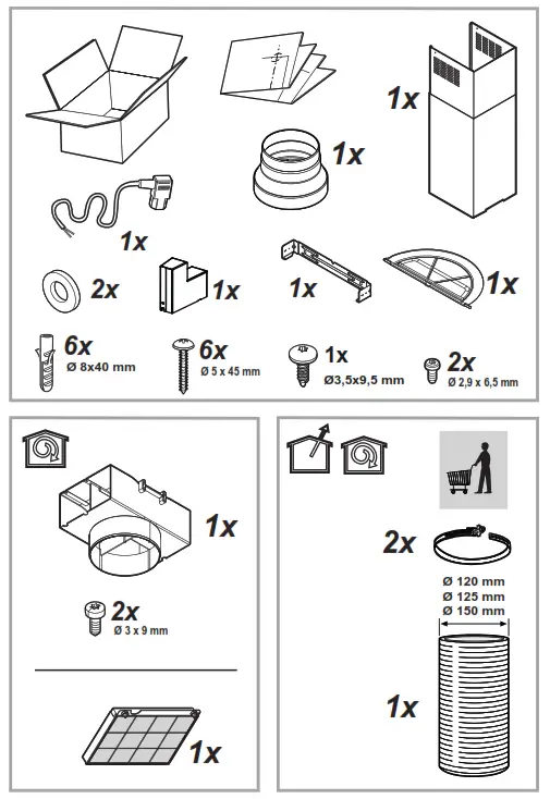Hotpoint PHC7 7FLBIX 70cm Chimney Cooker Hood - Featured Image
