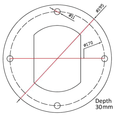 LUMENA PANA800 D PIR Panama Professional Pir Solar Bollard Light - Location1