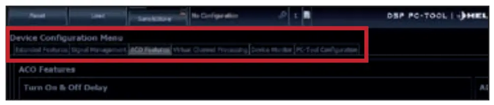 ACO platform features