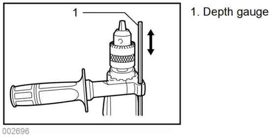 FIG 14 Depth gauge