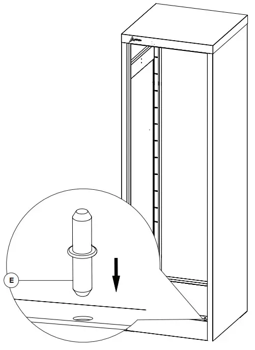 ADIR Office ADI629-02 Small Kids Locker- STEP 4