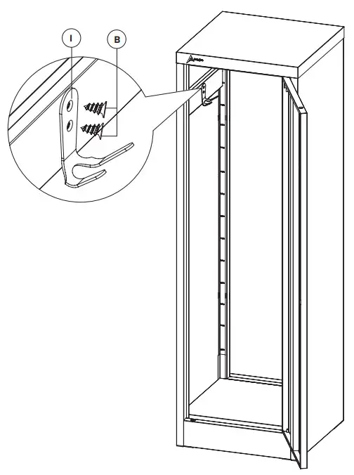 ADIR Office ADI629-02 Small Kids Locker- STEP 7
