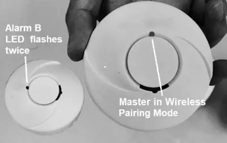 red Smoke Alarms RHA10RF Lithium Battery RF Wireless Heat Alarm - INSTALLING THE HEAT ALARM 2