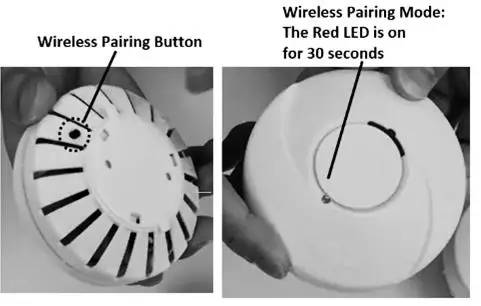 red Smoke Alarms RHA10RF Lithium Battery RF Wireless Heat Alarm - INSTALLING THE HEAT ALARM