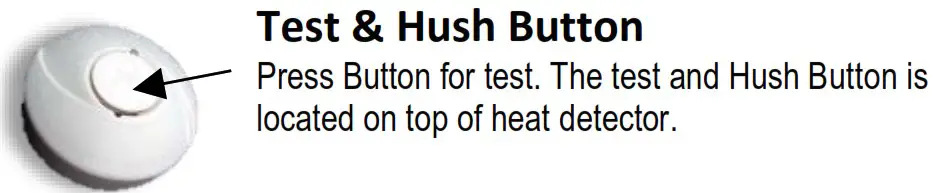 red Smoke Alarms RHA10RF Lithium Battery RF Wireless Heat Alarm - OPERATING YOUR HEAT ALARM