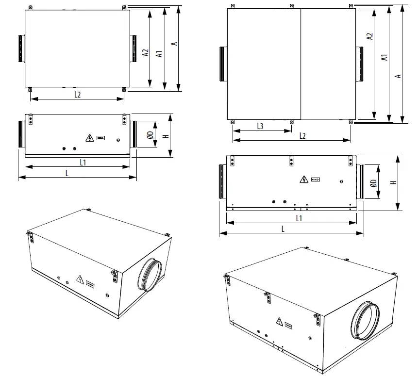 VENTS-DuoVent-200-EC-Duct-Redundancy-Fan-Unit-in-a-Sound-Insulated-Casing-fig-2