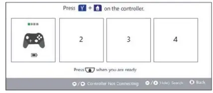 gioteck WX-4 Wireless Controller for Nintendo Switch Playstation 3 and Window PC - Start 4