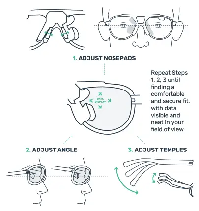 COSMO CONNECTED Cosmo Vision Smart Glasses Avec Navigation GPS - fig asd1