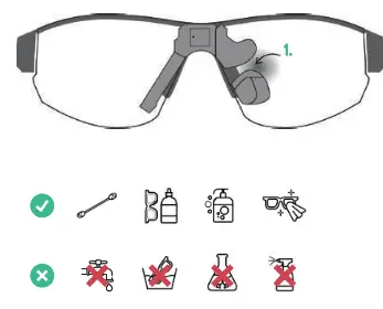 COSMOCOSMO CONNECTED Cosmo Vision Smart Glasses Avec Navigation GPS - ico1212COSMO logologo