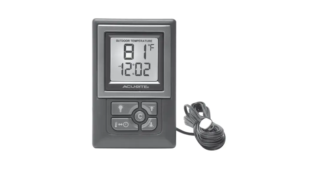 Acu-rite Thermometer With Wired Probe 00891w3 Instruction Manual