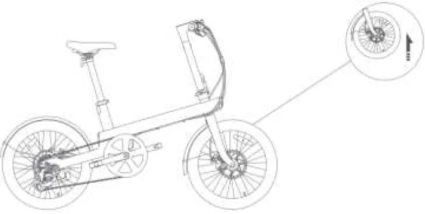 FORTIS FSQC20EBKGA 20 Inch Qicycle 36v Smart Electric Bike 08