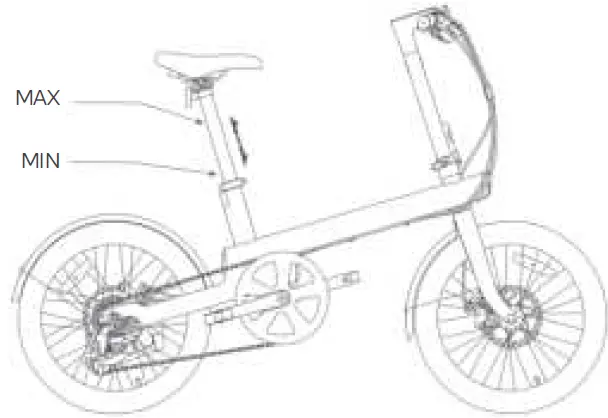 FORTIS FSQC20EBKGA 20 Inch Qicycle 36v Smart Electric Bike 10