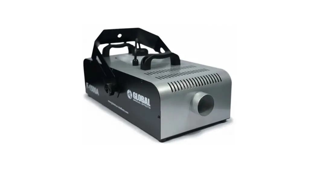 Global Special Effects F-900 Power Fog Machine User Manual Global Special Effects F-900 Power Fog Machine User Manual