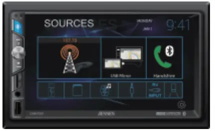 JENSEN CMM720 Media Receiver -