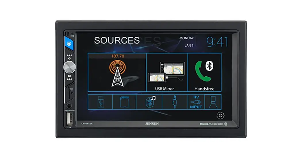 Jensen Cmm720 Media Receiver User Guide Jensen Cmm720 Media Receiver User Guide