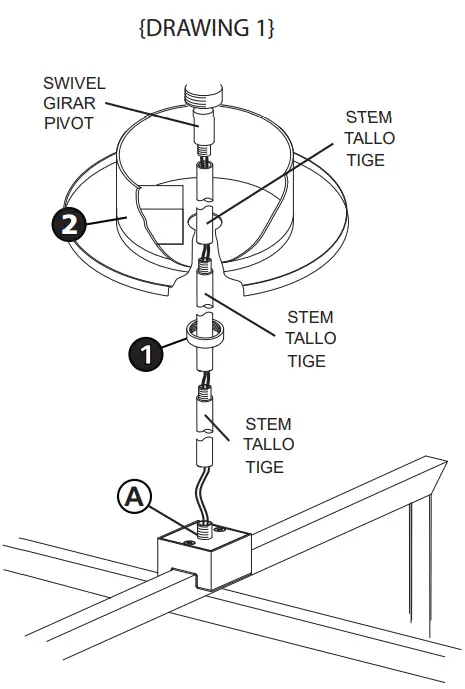FREDRICK RAMOND 32508 Chandelier Ceiling Light - fig 1