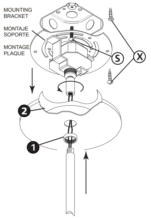 FREDRICK RAMOND 32508 Chandelier Ceiling Light - fig 2