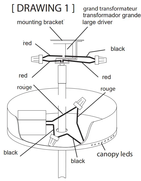 FREDRICK RAMOND 32508 Chandelier Ceiling Light - fig 5