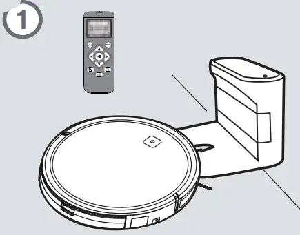 HOOVER HGO 300 Hydro Robot Vacuum - quick guide 1