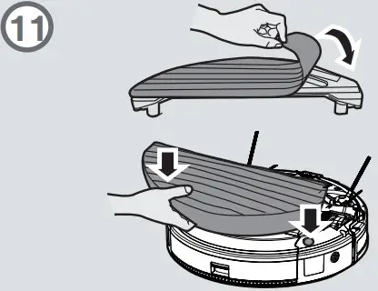 HOOVER HGO 300 Hydro Robot Vacuum - quick guide 11