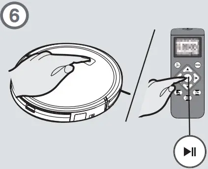 HOOVER HGO 300 Hydro Robot Vacuum - quick guide 6