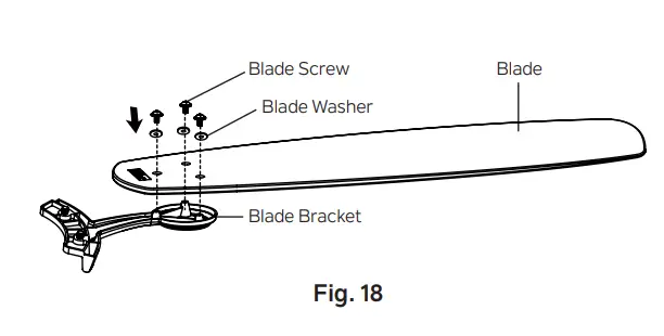 Attaching The Fan Blades