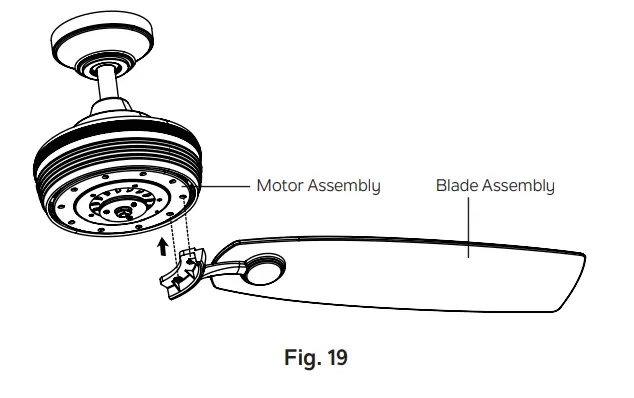 Attaching The Fan Blades