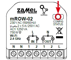 ZAMEL mROW-02 Flush Mounted 2-Channel Wi-Fi Receiver 13