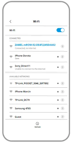 ZAMEL mROW-02 Flush Mounted 2-Channel Wi-Fi Receiver 14