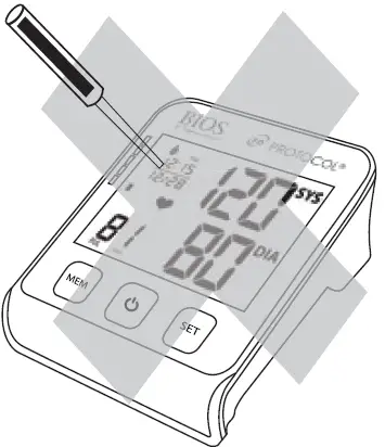 BIOS BD252 Blood Pressure Monitor 36