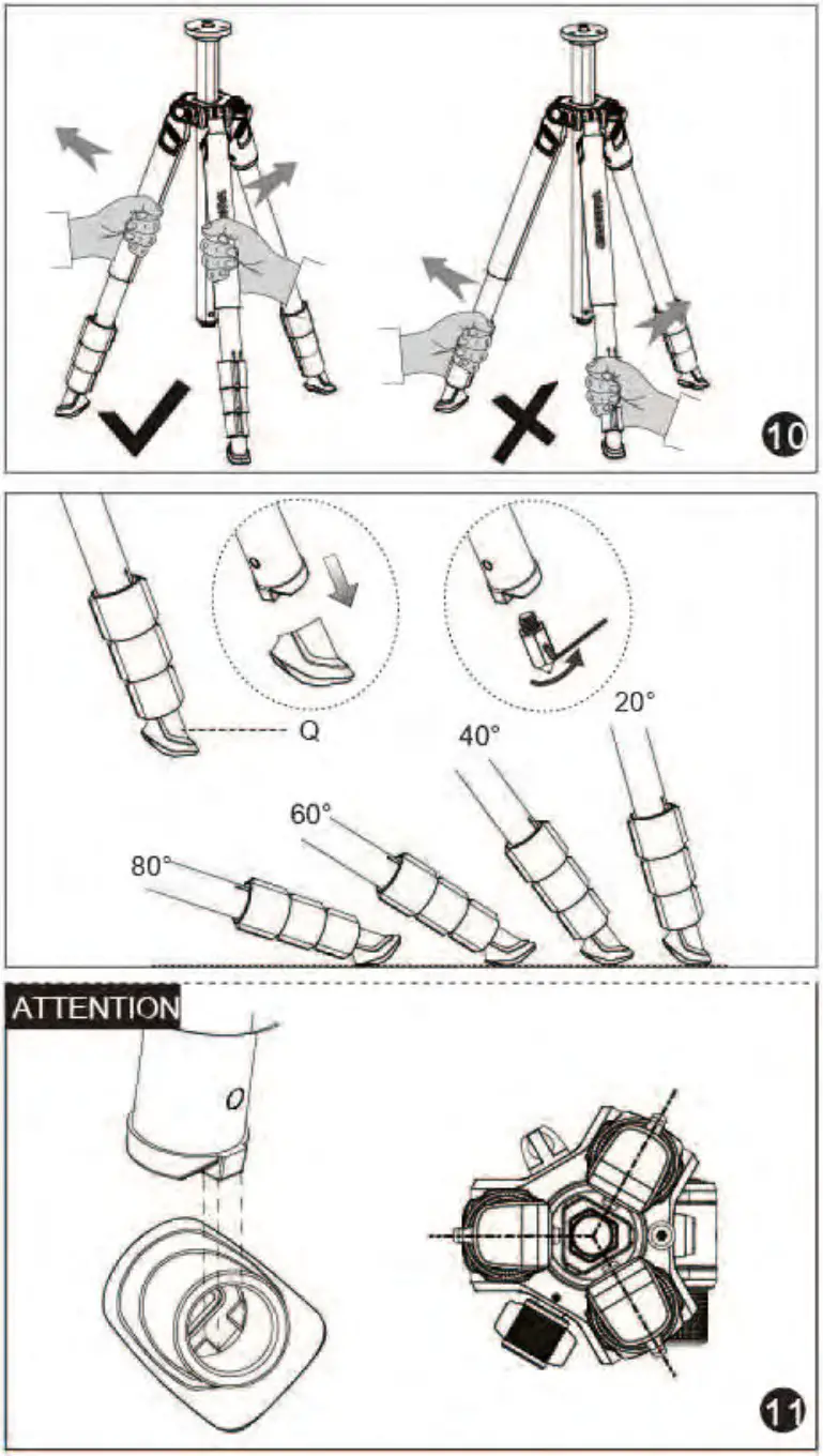 VANGUARD ALTA PRO 2 Aluminum Alloy Tripod Ki - Figure 4