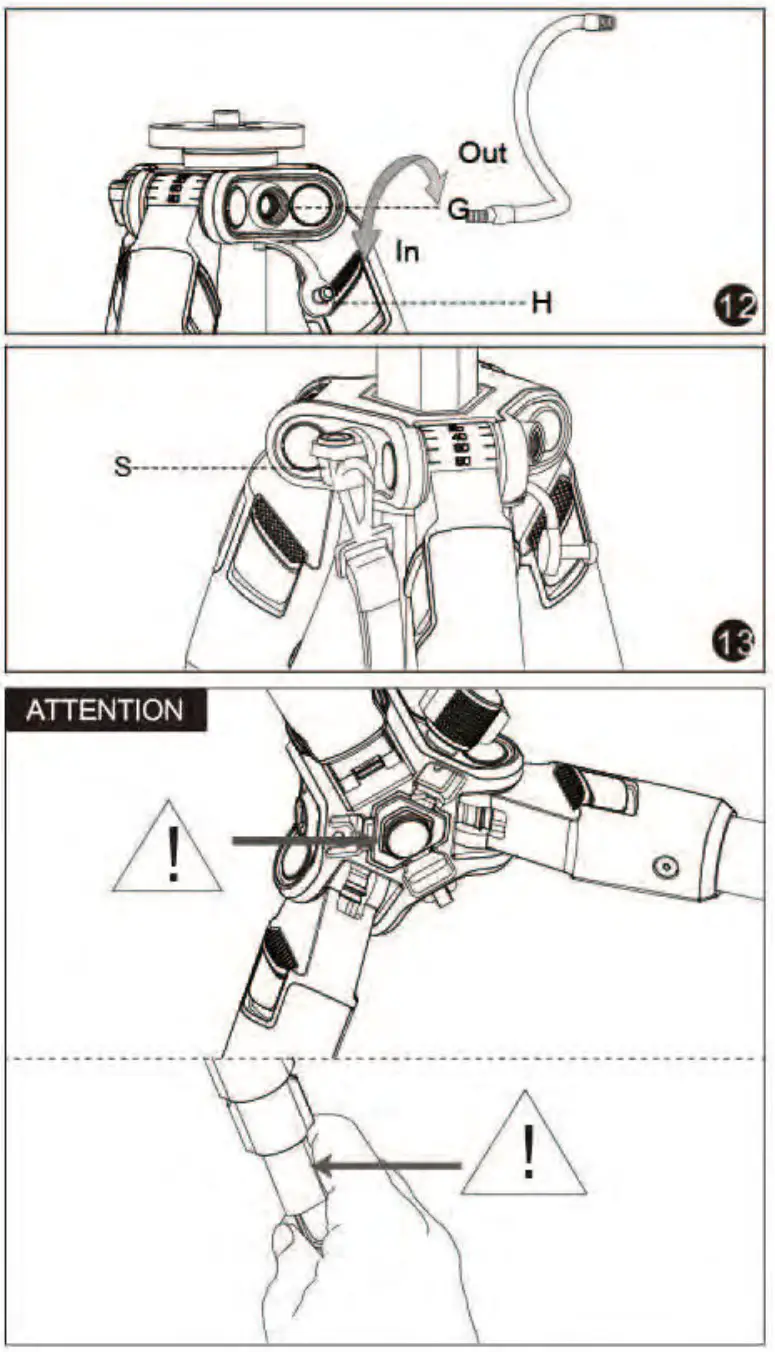 VANGUARD ALTA PRO 2 Aluminum Alloy Tripod Ki - Figure 5
