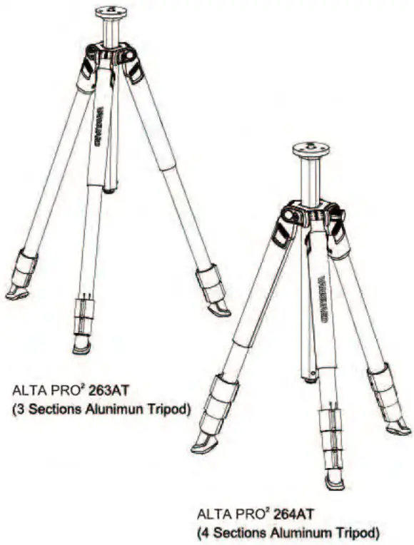 VANGUARD ALTA PRO 2 Aluminum Alloy Tripod Kit