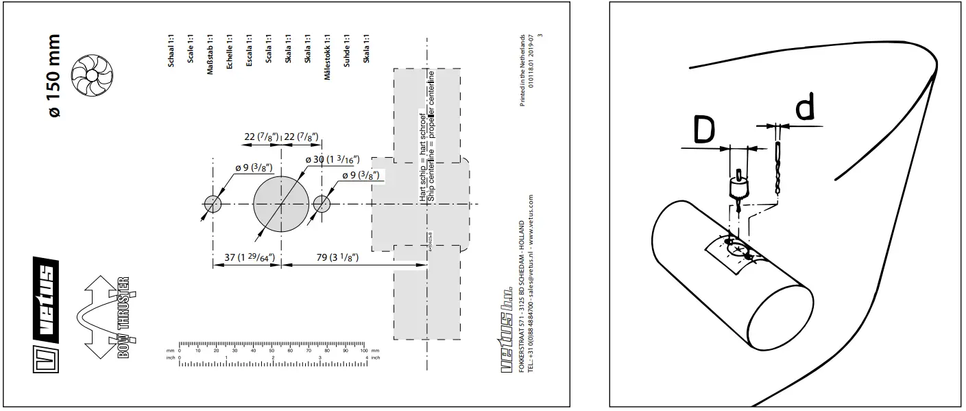 vetus BOWA0571 BOW PRO A Series Thrusters - fig 21