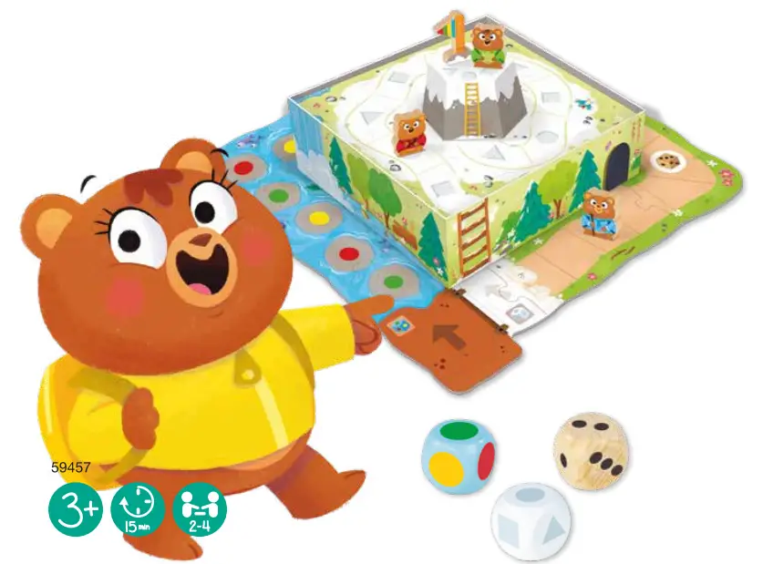 Jumbo 59457 Goula Bear Adventure