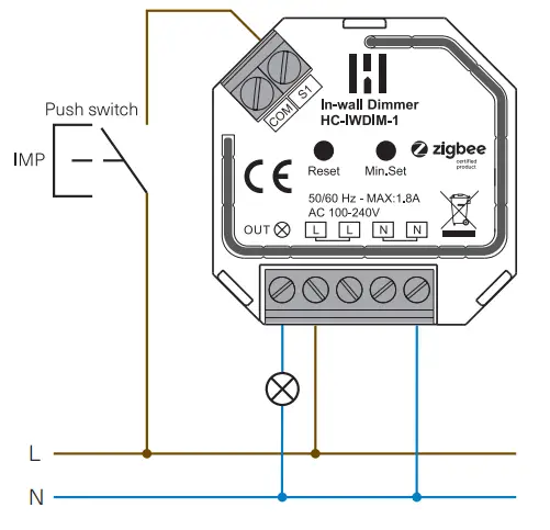 Heimgard In-wall Dimmer 400W - fig 5