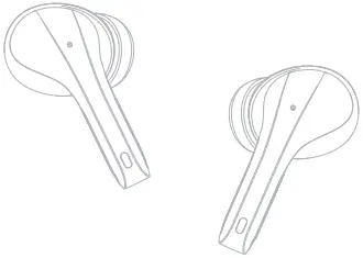 GKINIKG U1 Wireless Earbuds,Bluetooth Headphones A2