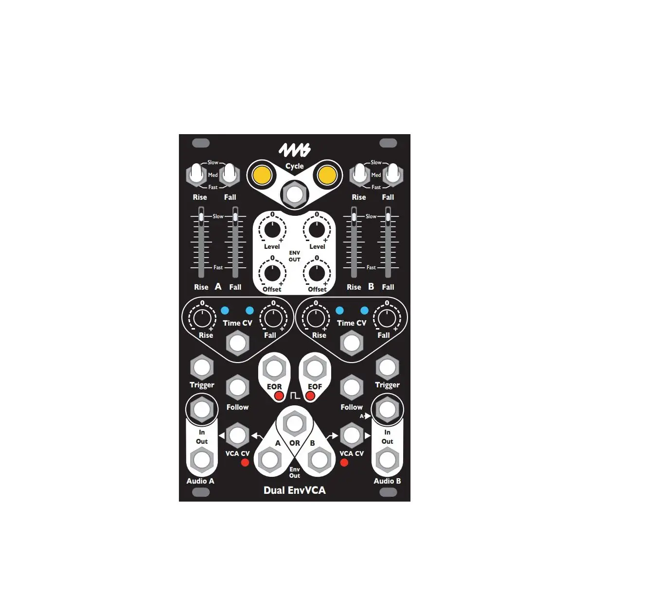 4ms Company Dual Shaped Envvca Dual Modulation And Stereo Vca User Manual 4ms Company Dual Shaped Envvca Dual Modulation And Stereo Vca User Manual
