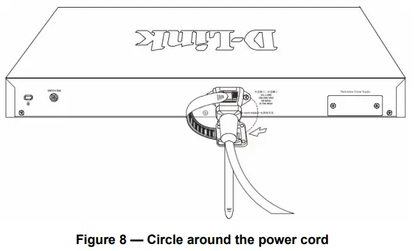 D-Link DGS-3000- power cord