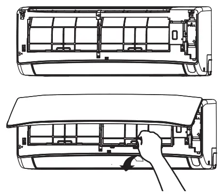 HITACHI RAK DJ18PCASVX Room Air Conditioner - Gently lift
