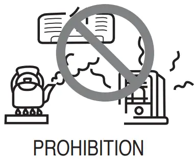 HITACHI RAK DJ18PCASVX Room Air Conditioner - PROHIBITION