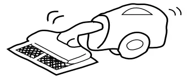 HITACHI RAK DJ18PCASVX Room Air Conditioner - Vacuum dust