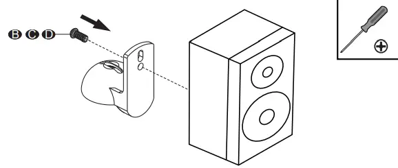 WALI-SWM202-Speaker-Wall-Mounts-FIG-7